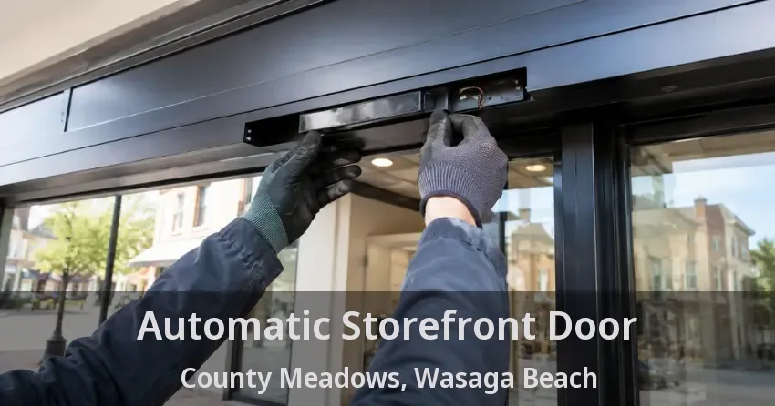Automatic Storefront Door County Meadows, Wasaga Beach - ON