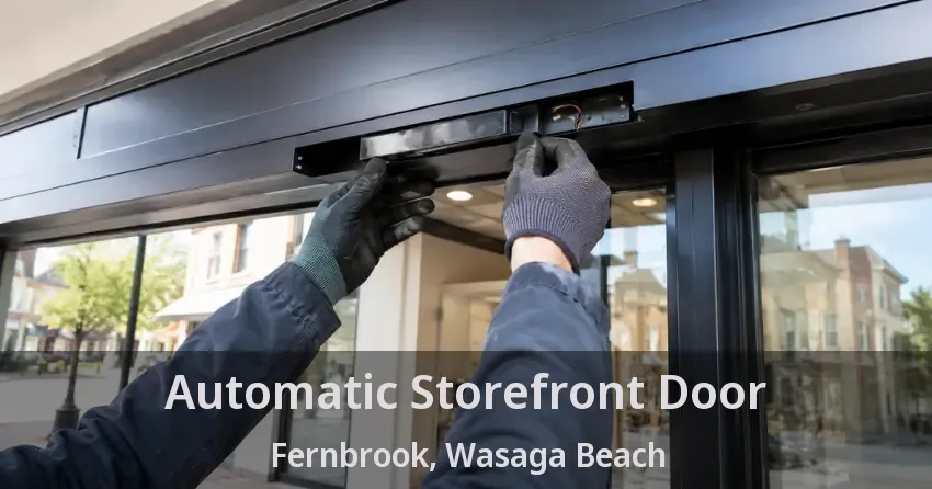 Automatic Storefront Door Fernbrook, Wasaga Beach - ON