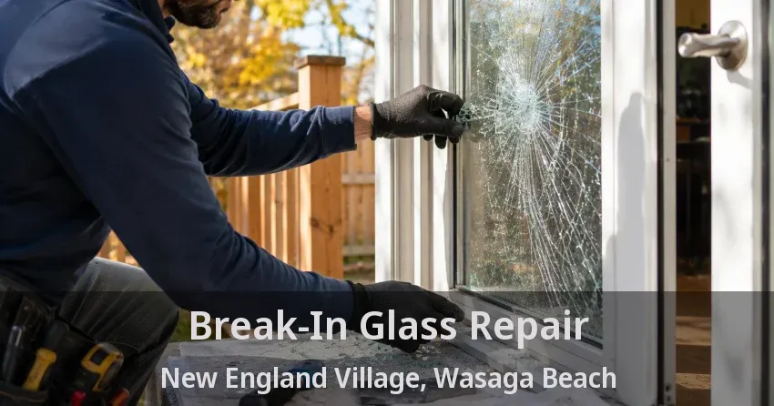 Break-In Glass Repair New England Village, Wasaga Beach - ON