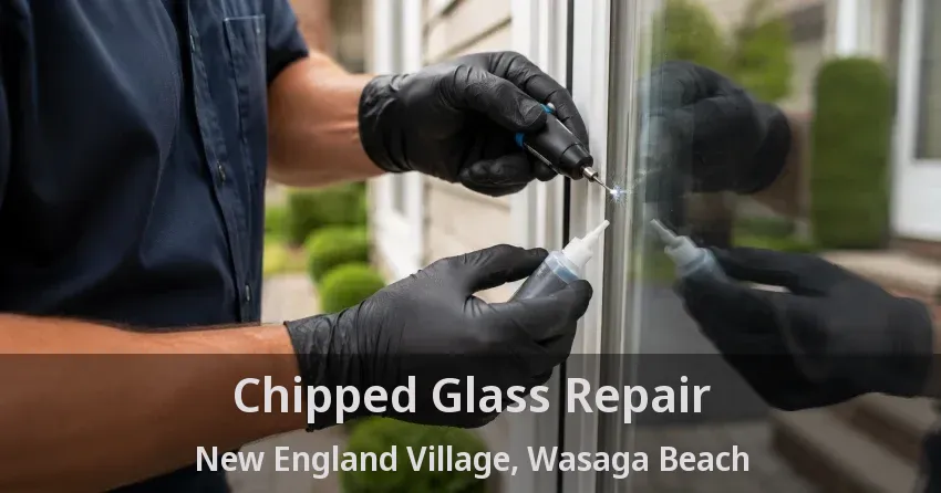 Chipped Glass Repair New England Village, Wasaga Beach - ON
