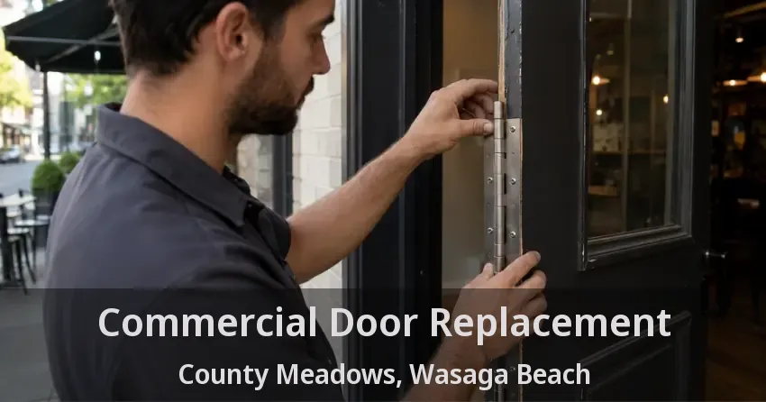 Commercial Door Replacement County Meadows, Wasaga Beach - ON
