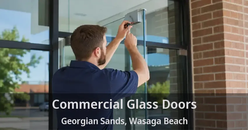 Commercial Glass Doors Georgian Sands, Wasaga Beach - ON