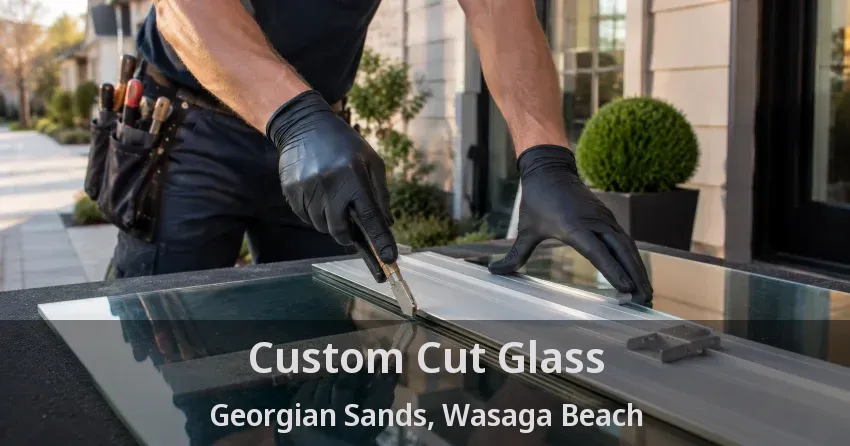 Custom Cut Glass Georgian Sands, Wasaga Beach - ON