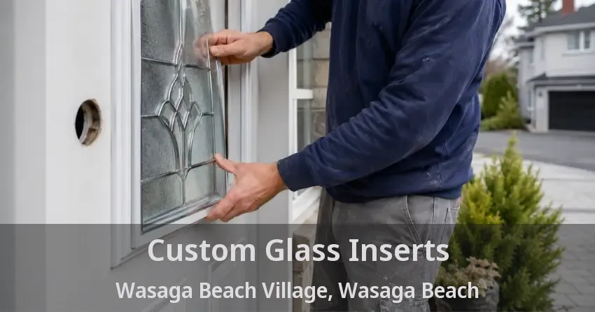 Custom Glass Inserts Wasaga Beach Village, Wasaga Beach - ON