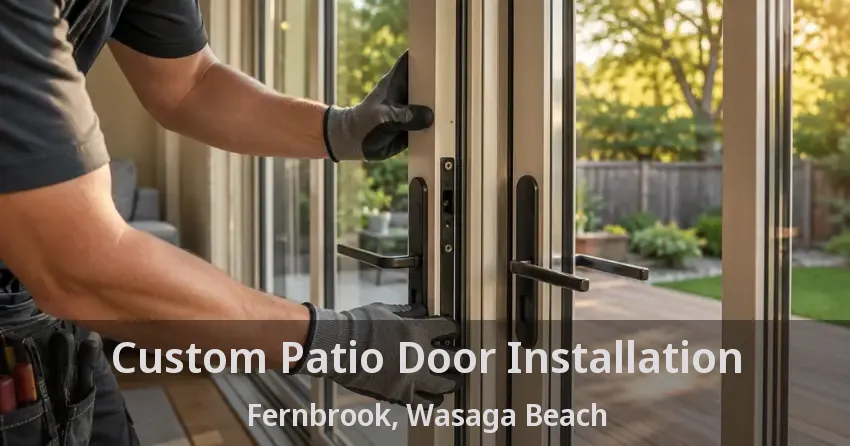Custom Patio Door Installation Fernbrook, Wasaga Beach - ON