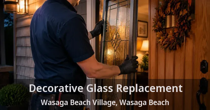 Decorative Glass Replacement Wasaga Beach Village, Wasaga Beach - ON