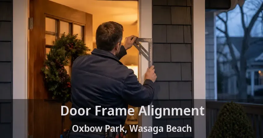 Door Frame Alignment Oxbow Park, Wasaga Beach - ON
