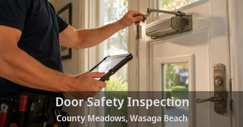 Door Safety Inspection County Meadows, Wasaga Beach - ON