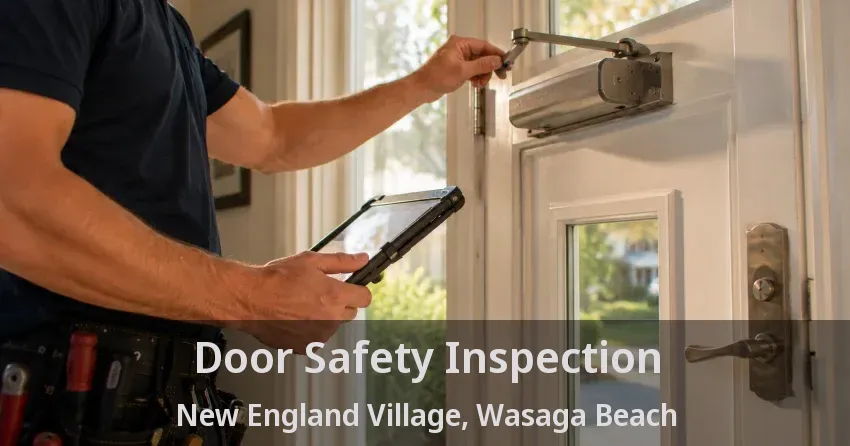 Door Safety Inspection New England Village, Wasaga Beach - ON