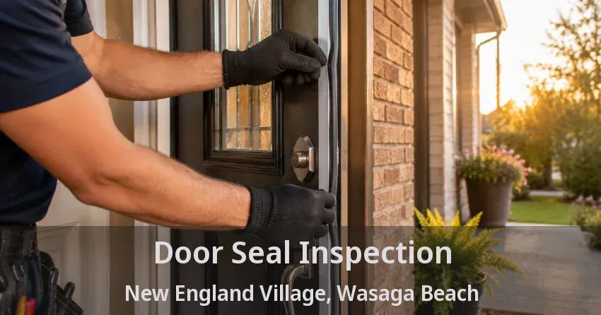 Door Seal Inspection New England Village, Wasaga Beach - ON