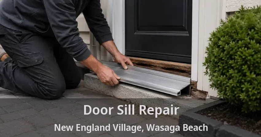 Door Sill Repair New England Village, Wasaga Beach - ON
