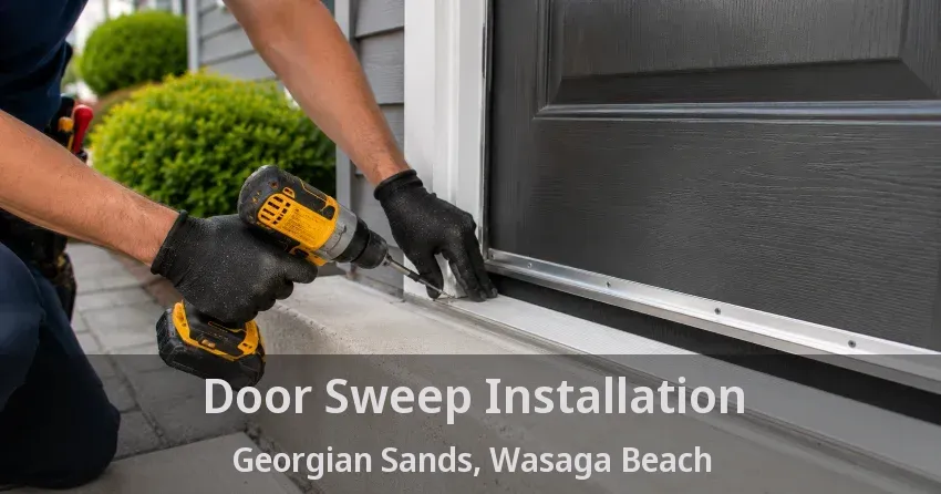 Door Sweep Installation Georgian Sands, Wasaga Beach - ON