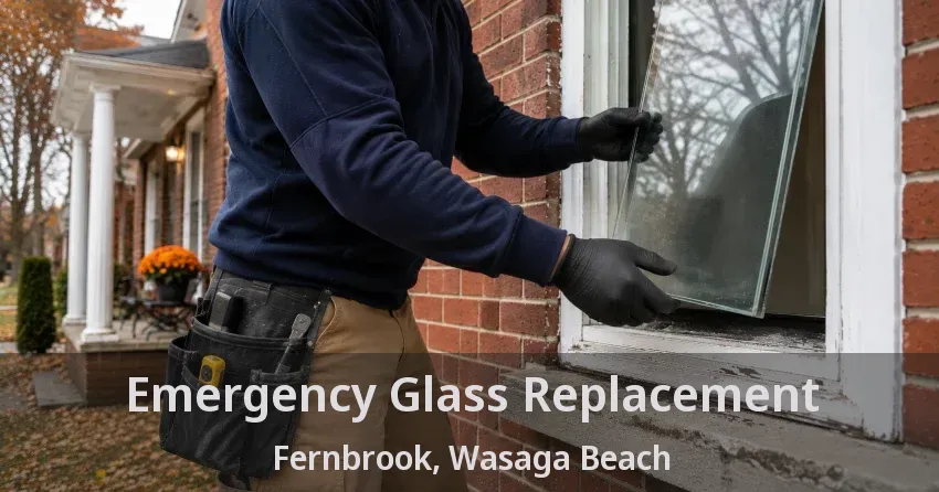 Emergency Glass Replacement Fernbrook, Wasaga Beach - ON