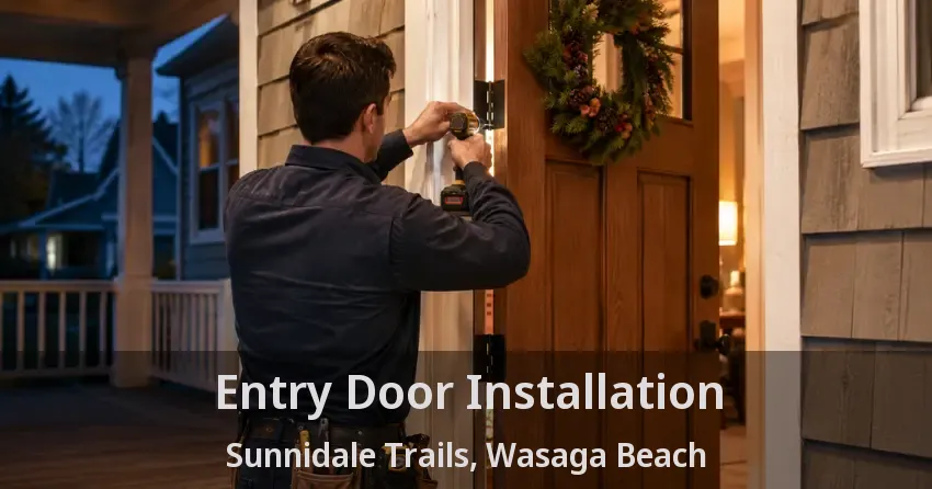 Entry Door Installation Sunnidale Trails, Wasaga Beach - ON