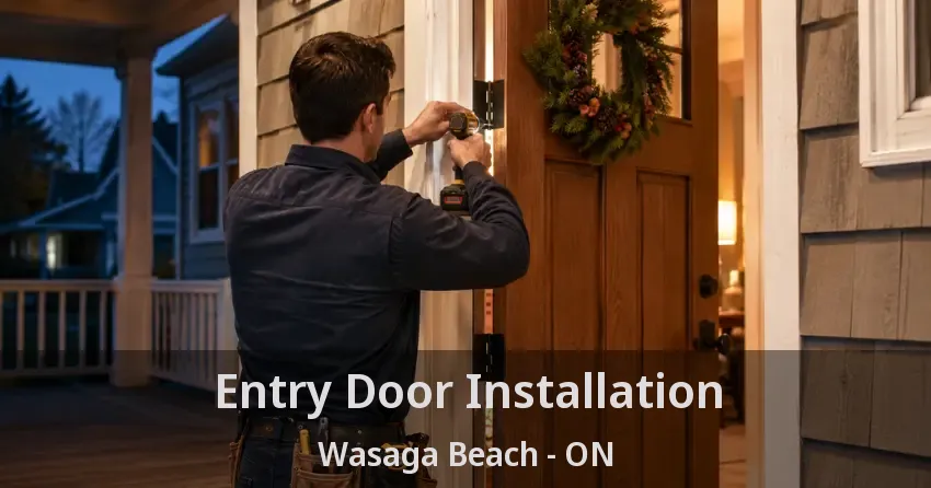 Entry Door Installation Wasaga Beach - ON