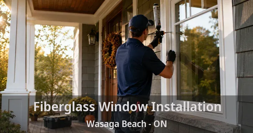 Fiberglass Window Installation Wasaga Beach - ON