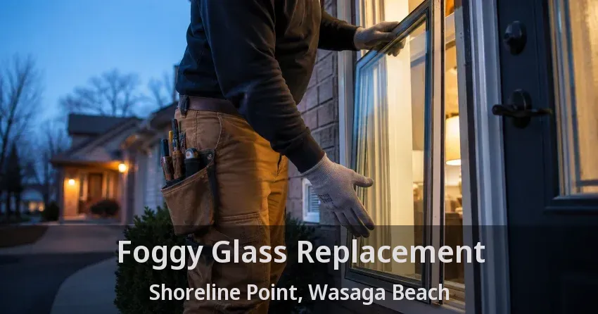 Foggy Glass Replacement Shoreline Point, Wasaga Beach - ON