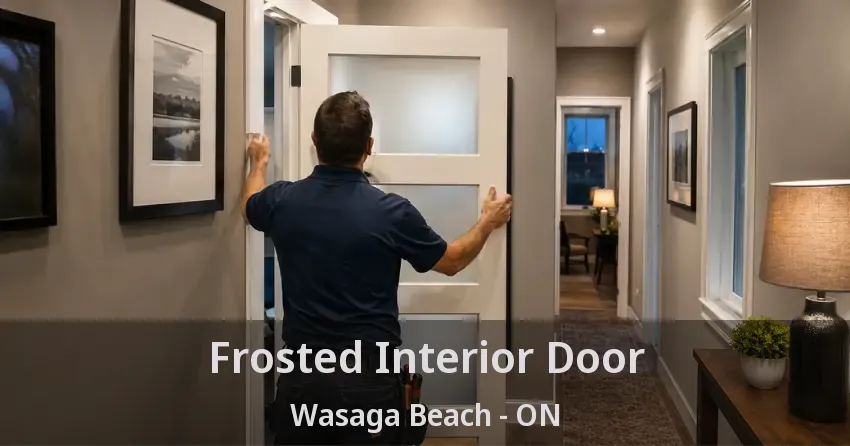 Frosted Interior Door Wasaga Beach - ON