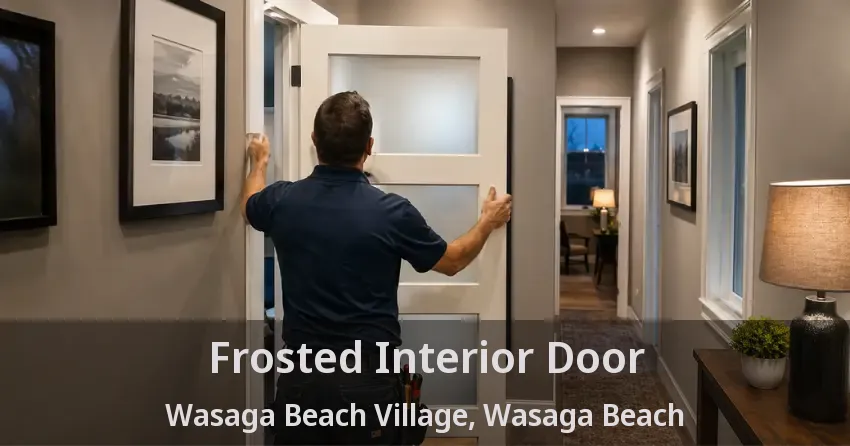 Frosted Interior Door Wasaga Beach Village, Wasaga Beach - ON