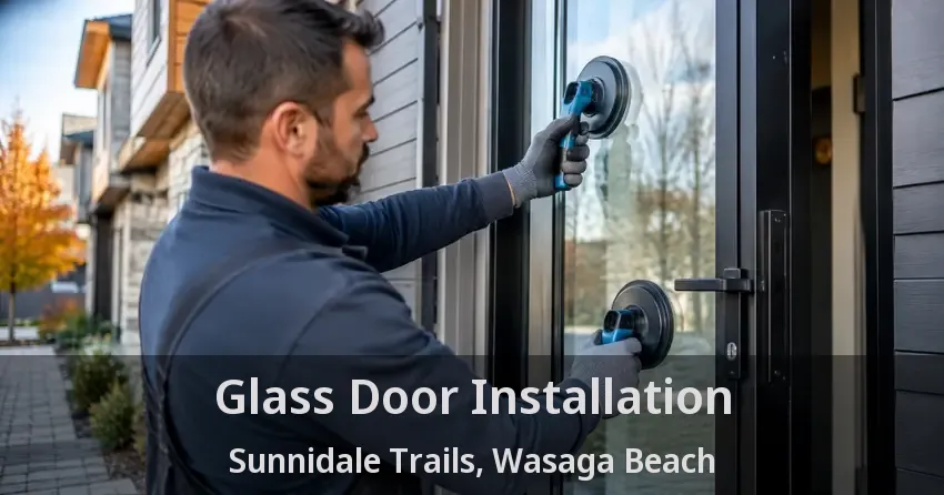 Glass Door Installation Sunnidale Trails, Wasaga Beach - ON