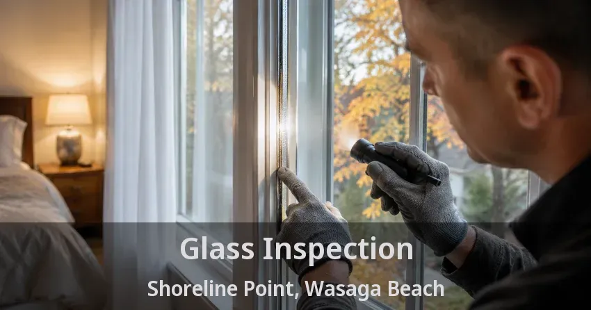 Glass Inspection Shoreline Point, Wasaga Beach - ON