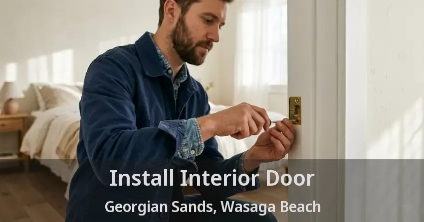 Install Interior Door Georgian Sands, Wasaga Beach - ON