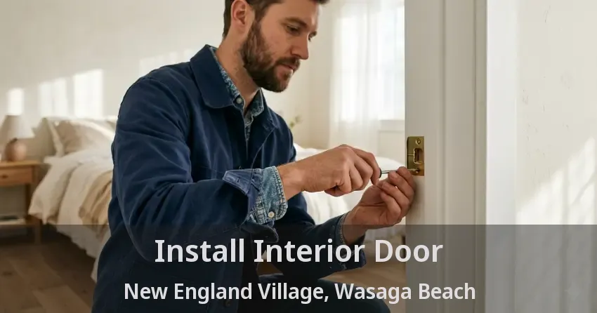 Install Interior Door New England Village, Wasaga Beach - ON