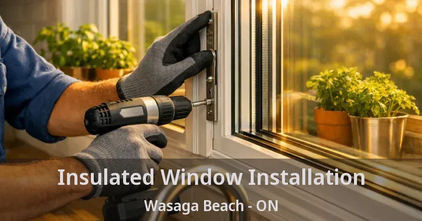 Insulated Window Installation Wasaga Beach - ON