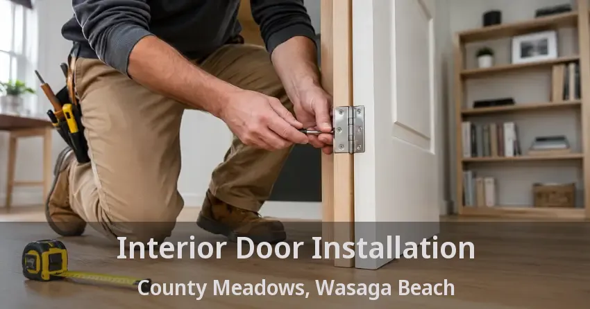 Interior Door Installation County Meadows, Wasaga Beach - ON