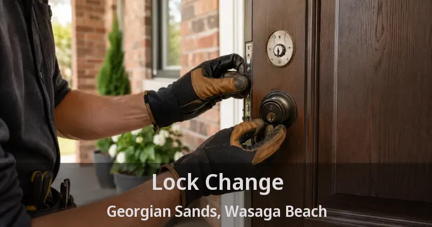 Lock Change Georgian Sands, Wasaga Beach - ON