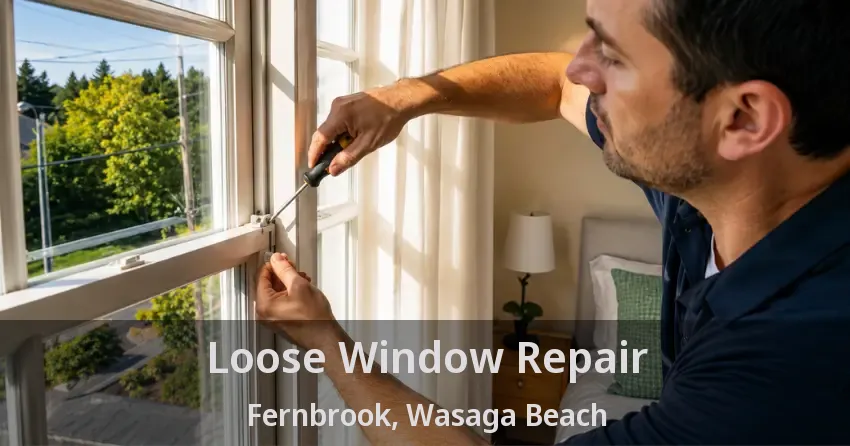 Loose Window Repair Fernbrook, Wasaga Beach - ON