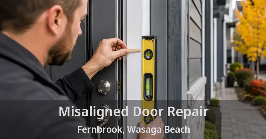 Misaligned Door Repair Fernbrook, Wasaga Beach - ON