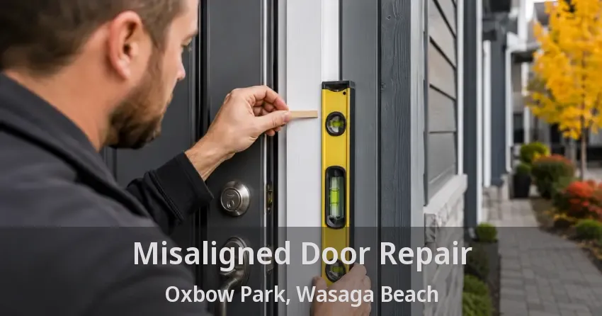 Misaligned Door Repair Oxbow Park, Wasaga Beach - ON