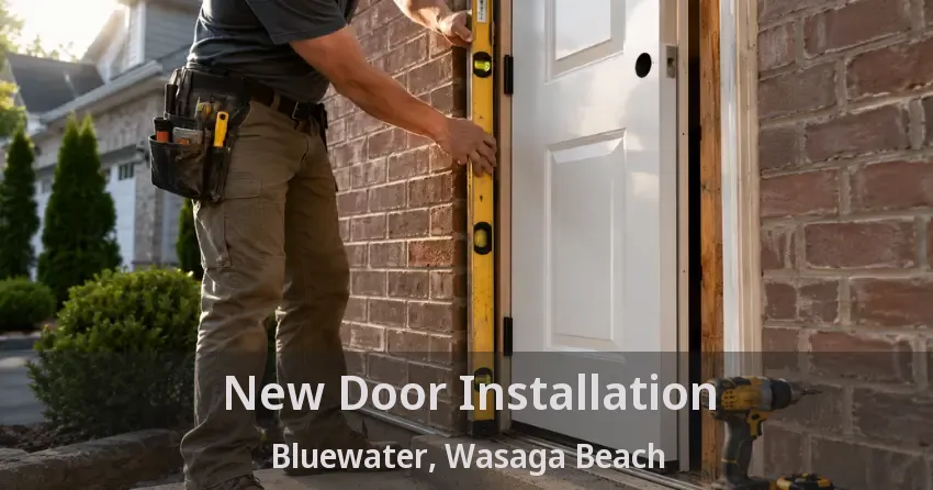 New Door Installation Bluewater, Wasaga Beach - ON