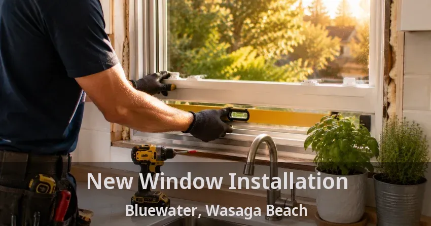 New Window Installation Bluewater, Wasaga Beach - ON