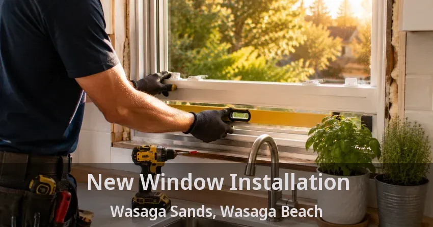 New Window Installation Wasaga Sands, Wasaga Beach - ON