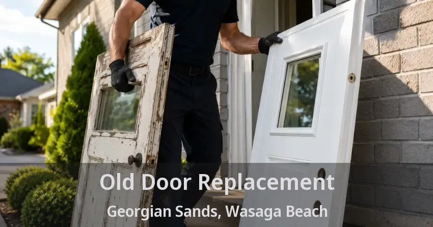 Old Door Replacement Georgian Sands, Wasaga Beach - ON
