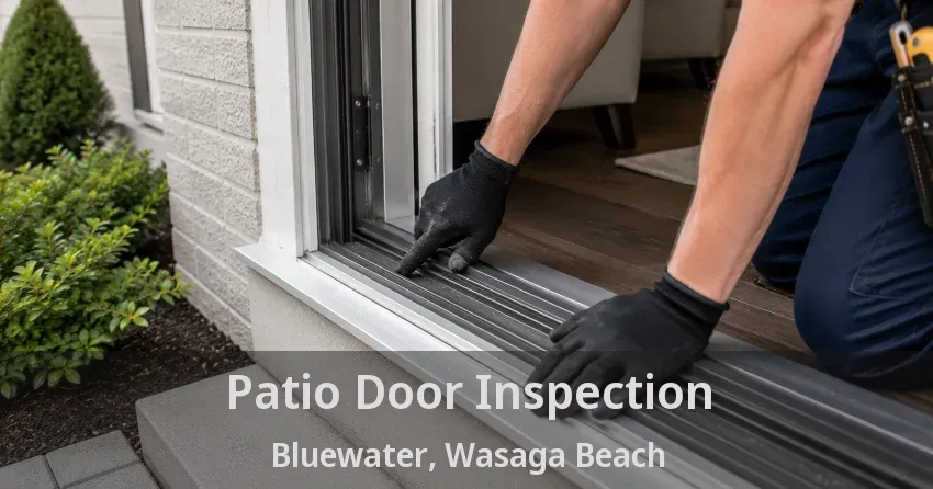 Patio Door Inspection Bluewater, Wasaga Beach - ON
