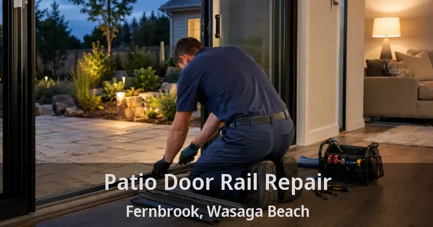 Patio Door Rail Repair Fernbrook, Wasaga Beach - ON