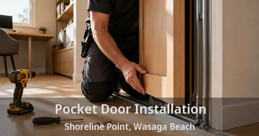 Pocket Door Installation Shoreline Point, Wasaga Beach - ON