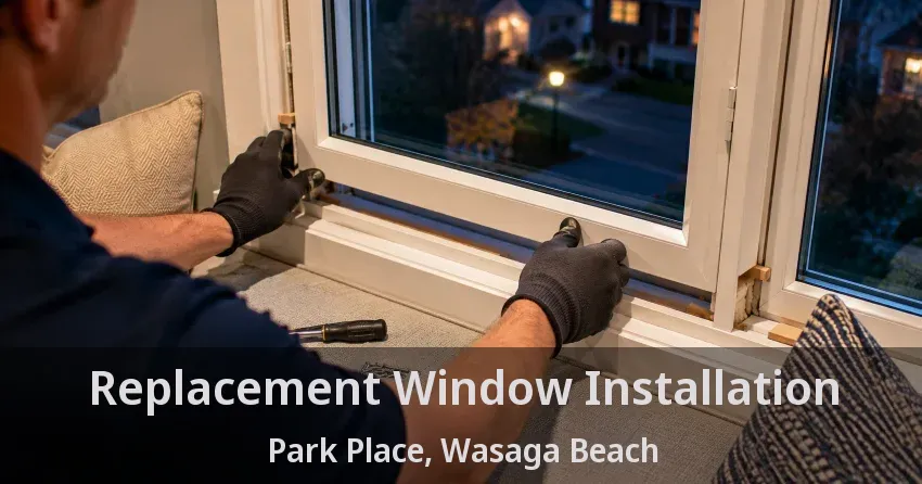 Replacement Window Installation Park Place, Wasaga Beach - ON