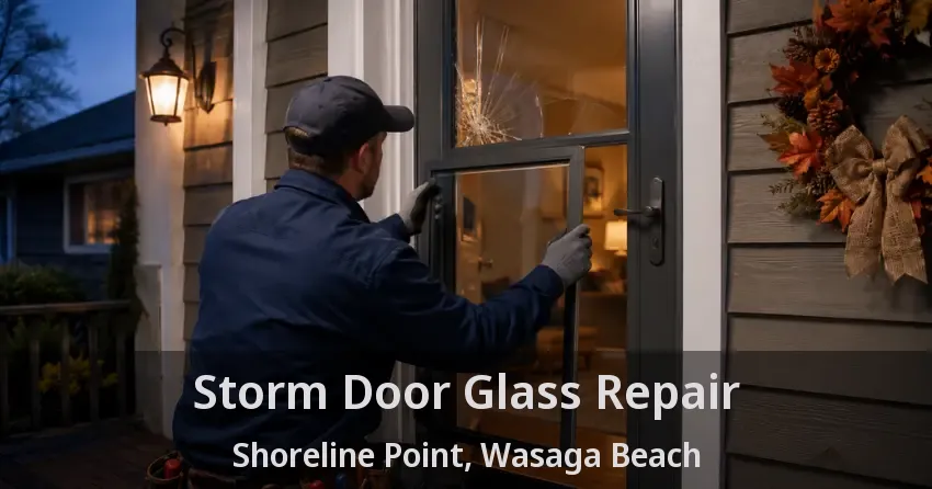 Storm Door Glass Repair Shoreline Point, Wasaga Beach - ON