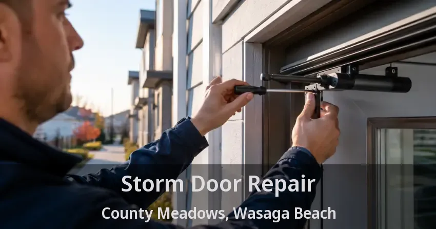 Storm Door Repair County Meadows, Wasaga Beach - ON