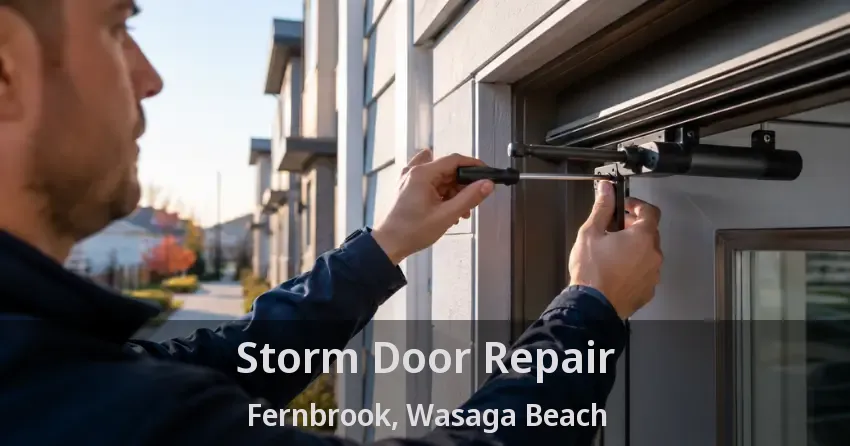Storm Door Repair Fernbrook, Wasaga Beach - ON
