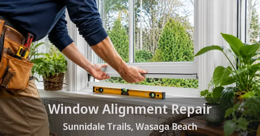 Window Alignment Repair Sunnidale Trails, Wasaga Beach - ON