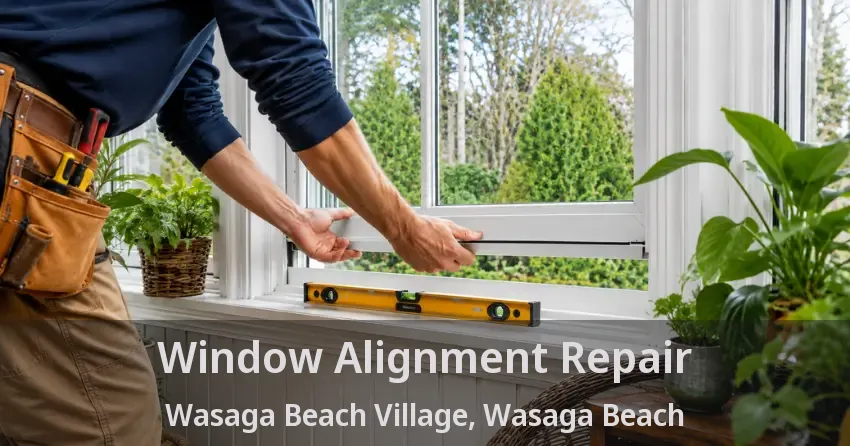 Window Alignment Repair Wasaga Beach Village, Wasaga Beach - ON