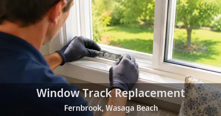 Window Track Replacement Fernbrook, Wasaga Beach - ON