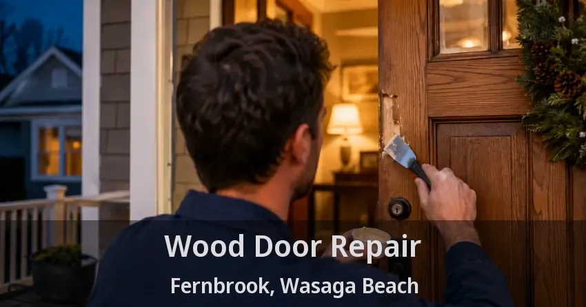 Wood Door Repair Fernbrook, Wasaga Beach - ON