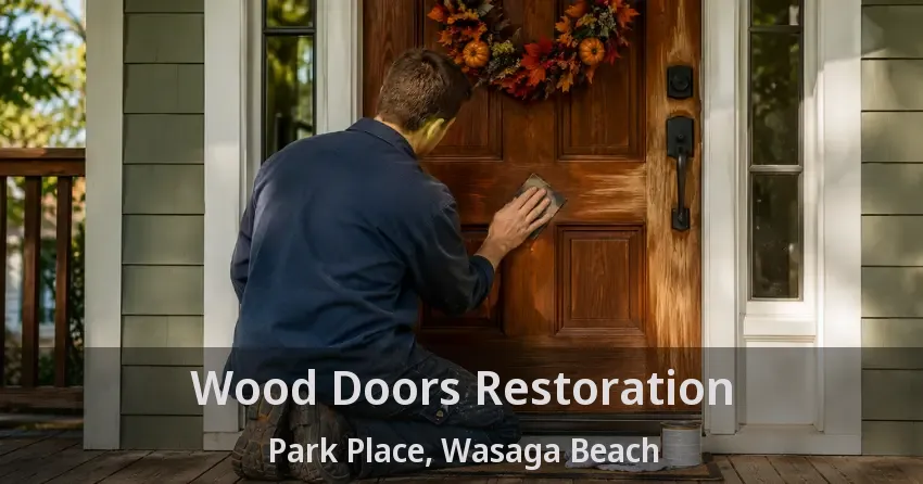 Wood Doors Restoration Park Place, Wasaga Beach - ON