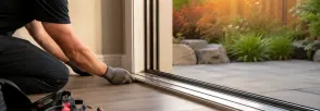 Sliding Door Track Repair Shoreline Point, Wasaga Beach